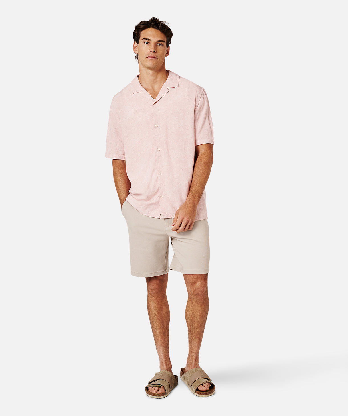 Broadway Short Light Taupe Women's Casual Shorts - Comfortable & Stylish for Summer Outfits, Beach, and Travel