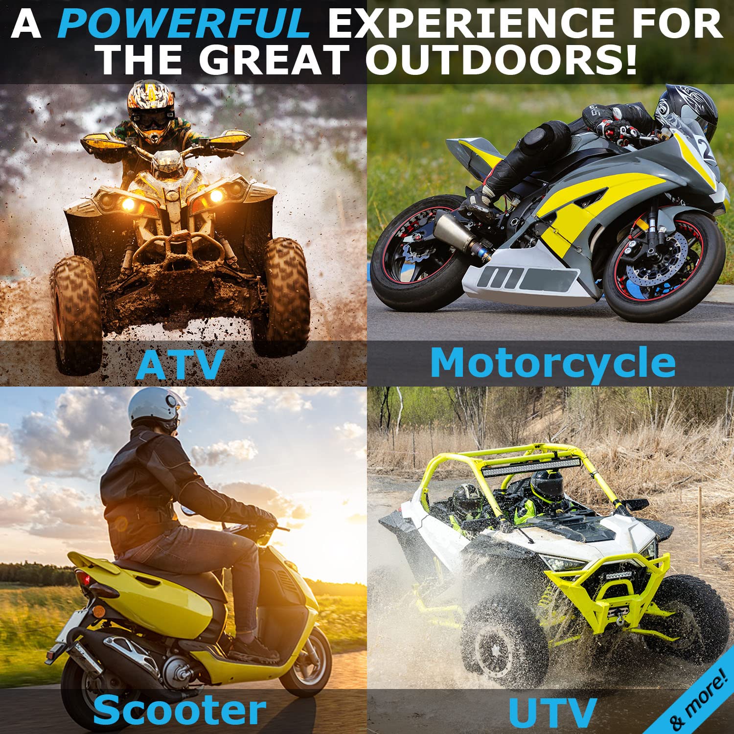 Mighty Max YTX4L-BS Replacement Battery for All DRR ATV Models & Years - High Performance Power Solution for Off-Road Adventures & Outdoor Riding