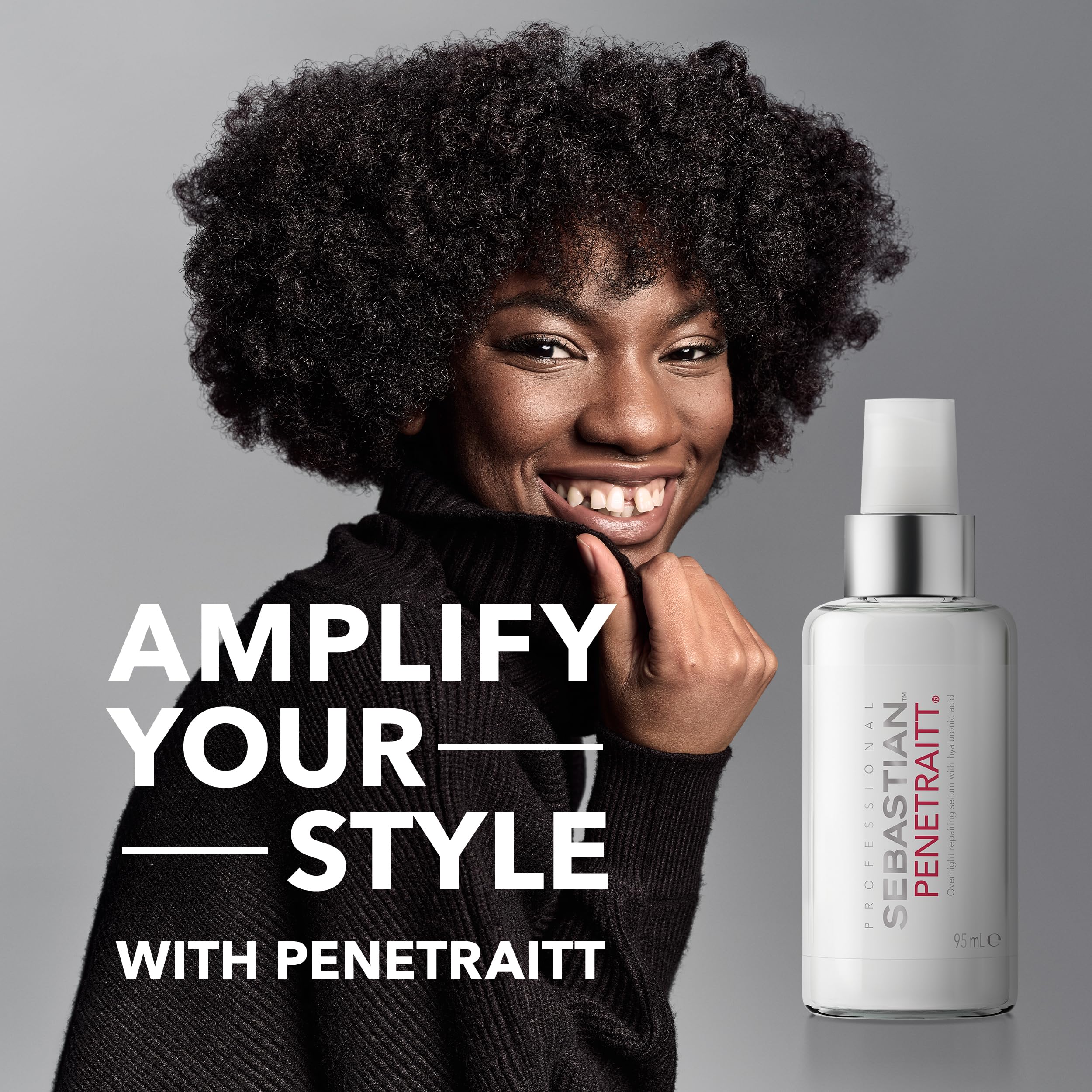 Sebastian Professional Penetraitt Overnight Repair Serum & Dark Oil Lightweight Styling Oil Set - 3.2oz Hair Treatment with Potion 9 Leave-in Conditioner 5.1oz | Repair Damaged Hair for Smooth, Shiny Locks | Perfect for Nighttime Hair Care & Daily Styling