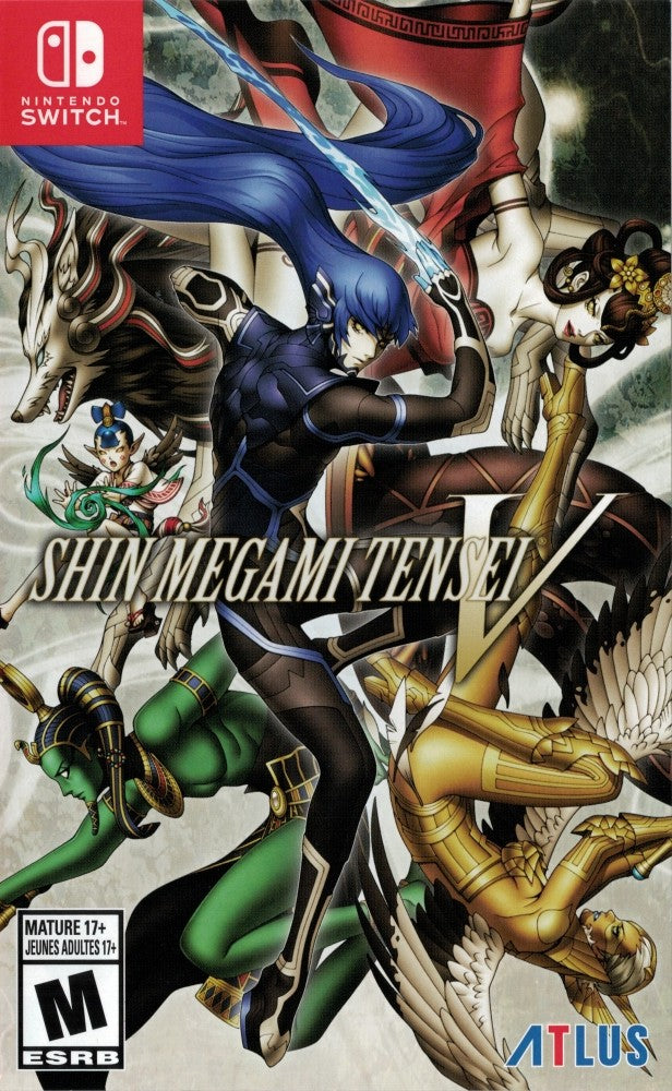 Shin Megami Tensei V - Nintendo Switch RPG Game | Dark Fantasy Adventure with Demons & Strategic Battles | Perfect for Fans of JRPGs and Story-Driven Games