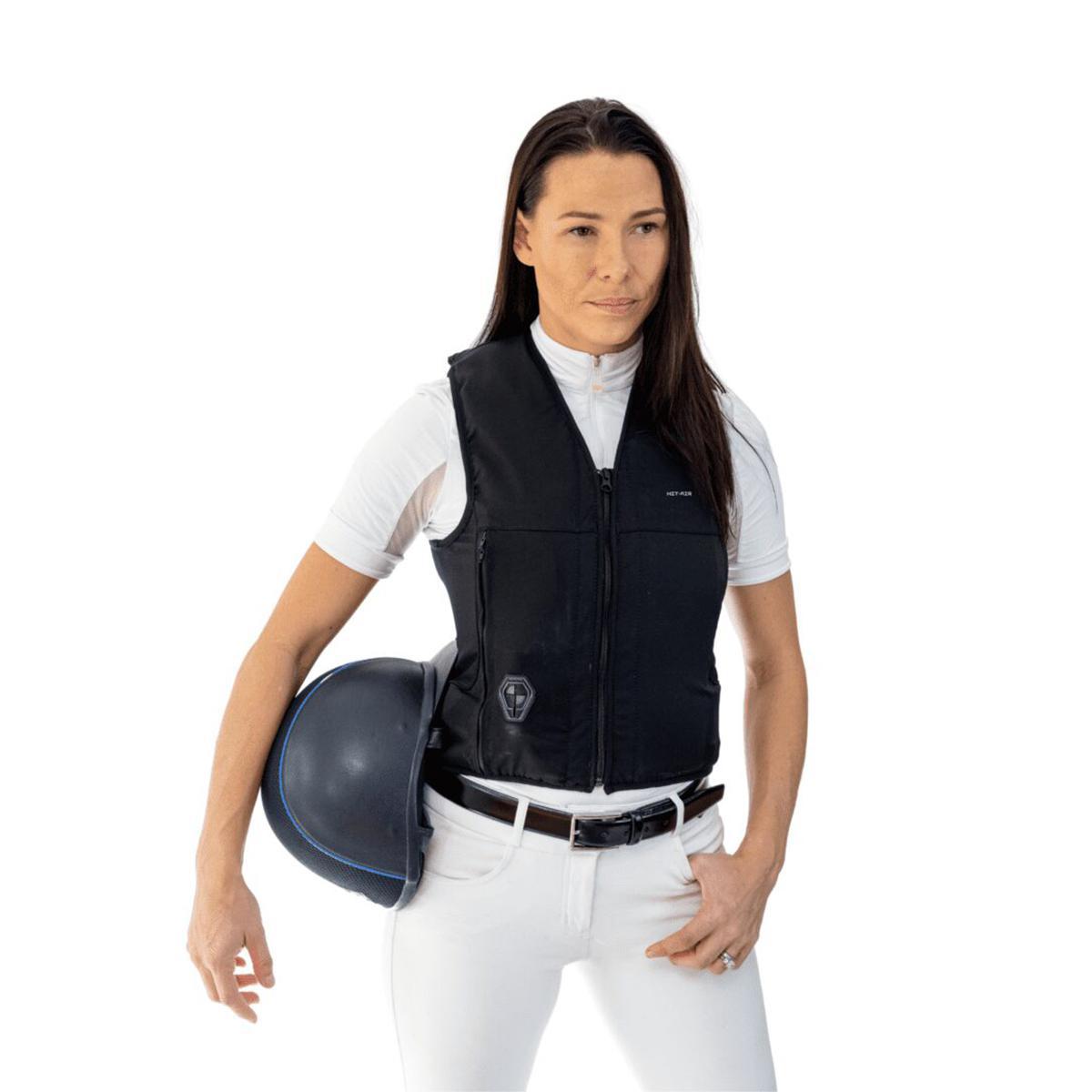 Hit Air Low Profile VH Vest - Lightweight Safety Vest for Motorcycle Riding, Construction & Outdoor Work - ANSI Certified Protective Gear