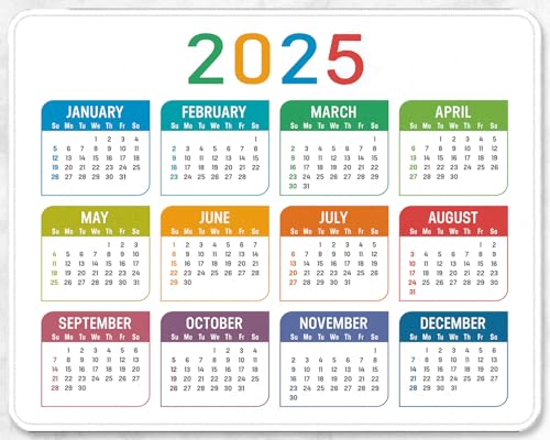 Calendar Mouse Pad