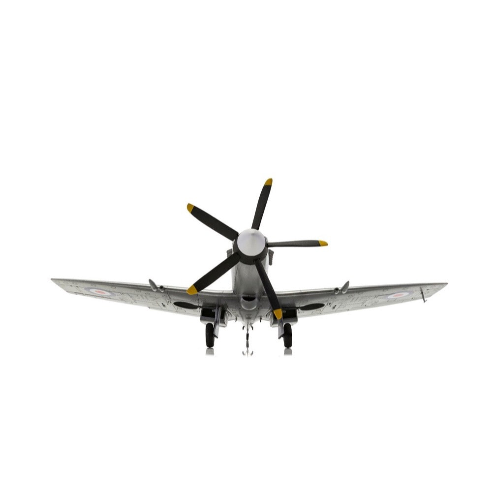 Airfix A05135 1/48 Scale Supermarine Spitfire FR MkXIV Plastic Model Kit - WWII British Fighter Aircraft for Collectors & Hobbyists - Perfect for Display, Gifts & Historical Dioramas