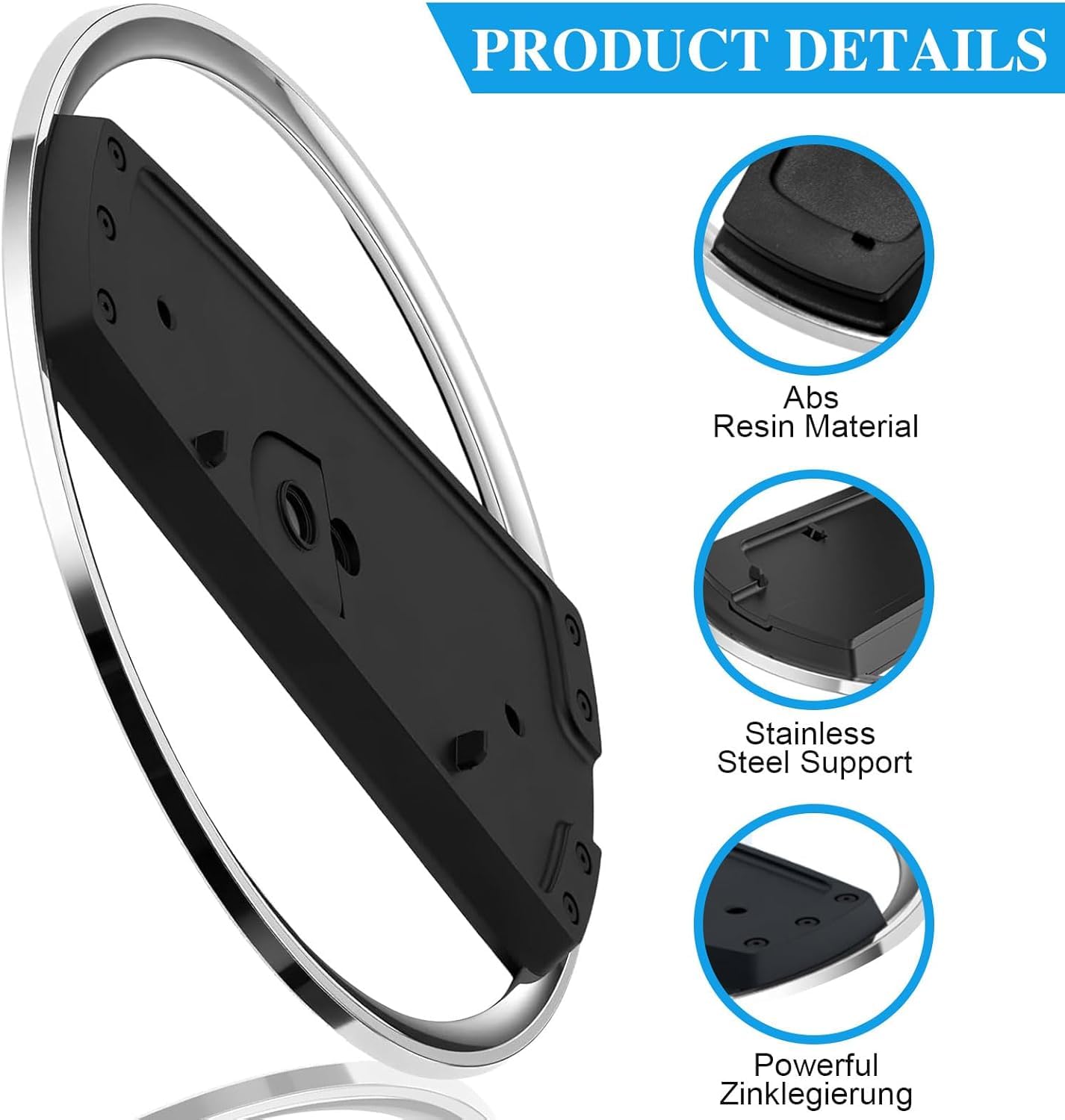 PS5 Slim & PS5 Console Vertical Stand with Non-Slip Base - Secure Mount for Playstation 5 Disc & Digital Edition - Perfect for Gaming Setup & Entertainment Center Organization