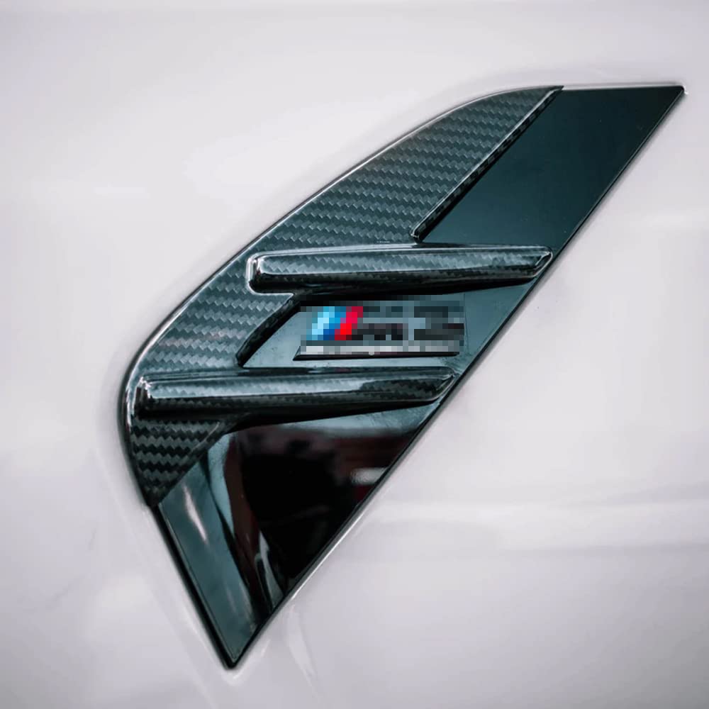 2021-2024 BMW 3 Series G80 M3 Sedan Carbon Fiber Side Air Vent Fender Covers - Upgrade Your Luxury Sports Car Exterior Styling
