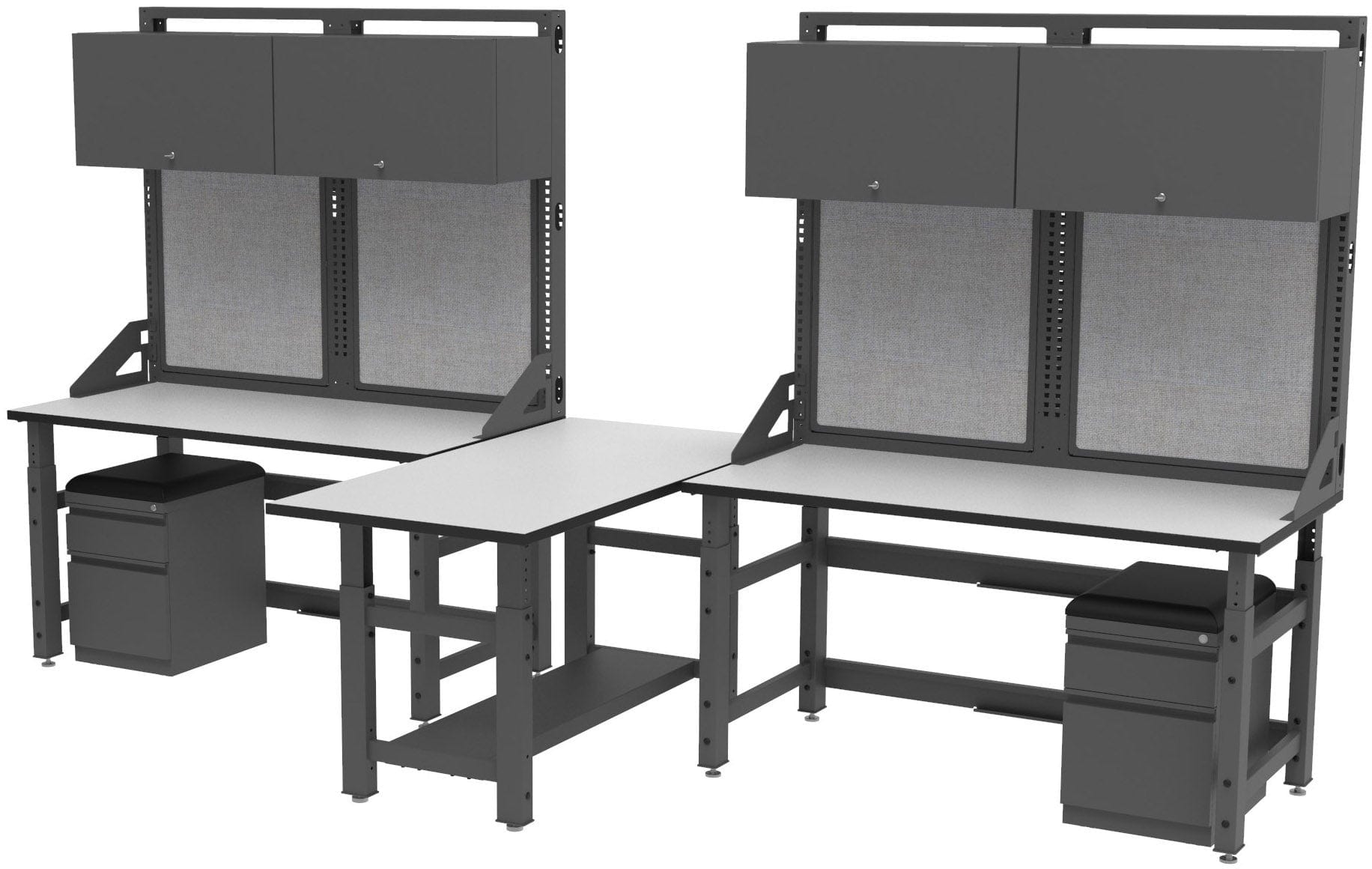 Safco TechWorks Typical 9 [TWTYP9] - Premium Office Desk Organizer for Home & Workspace - Perfect for Office Supplies, Stationery, and Desk Accessories Storage