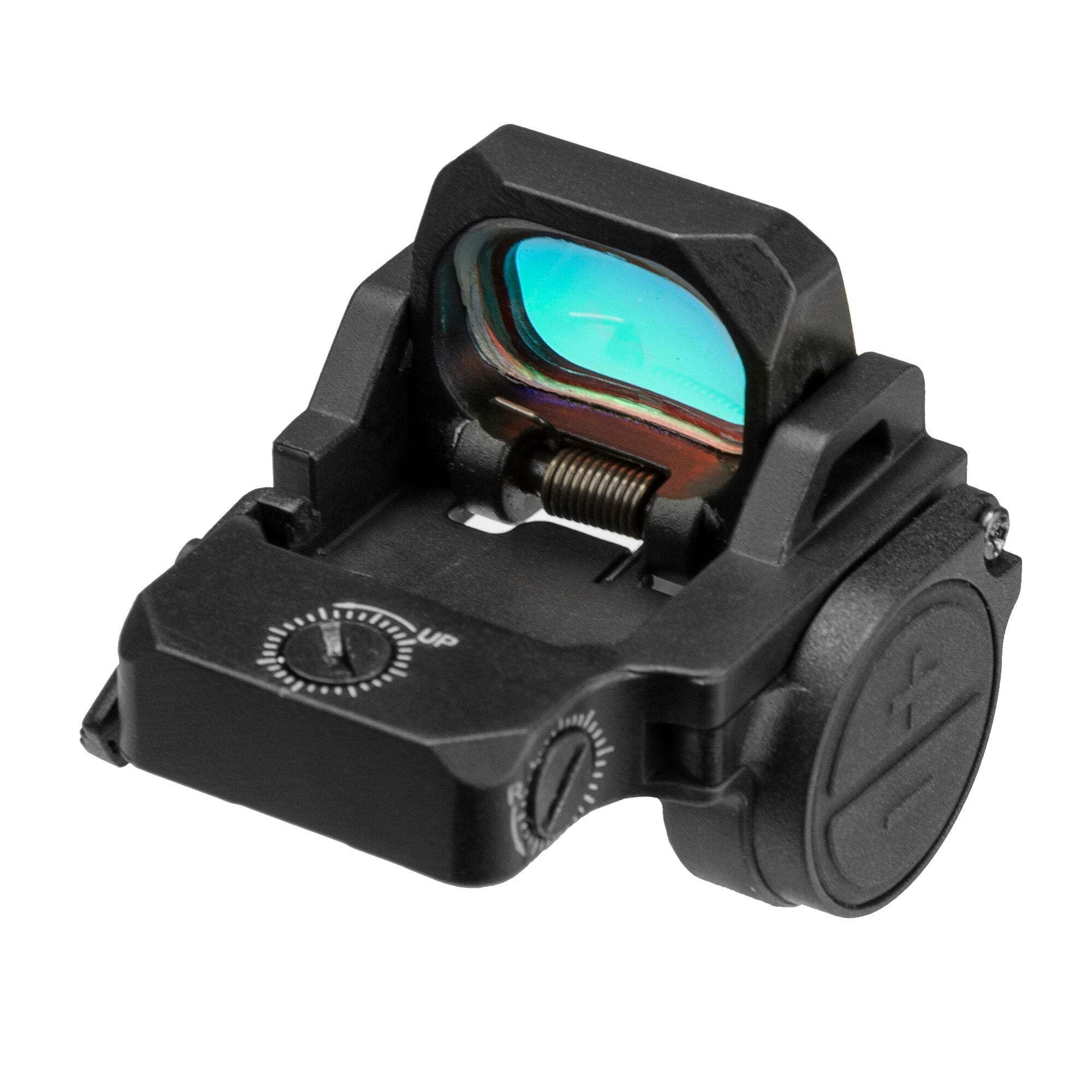 NcSTAR FLIPDOT PRO Red Dot Sight - Black | Compact Reflex Sight for Pistols & Rifles | Ideal for Hunting, Target Shooting & Tactical Use