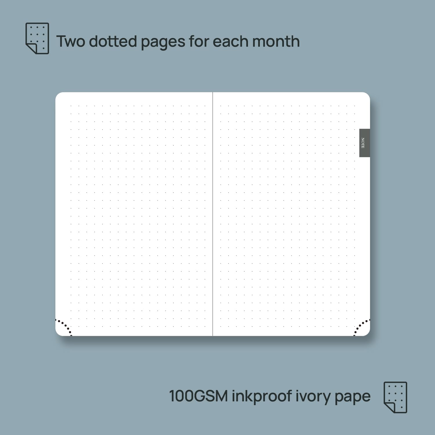 POPRUN 2025-2026 Monthly Planner - 2 Year Pocket Calendar (Jan 2025-Dec 2026) | 4