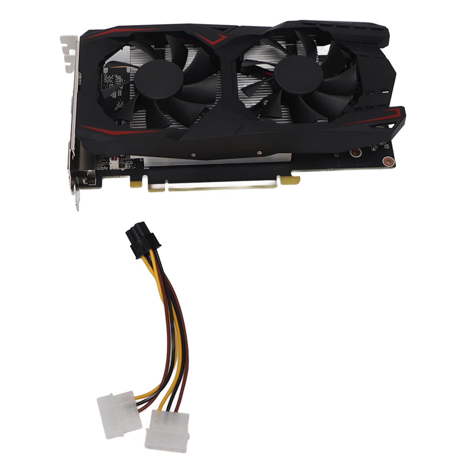 Gearwell 3GB GDDR5 192Bit Gaming Graphics Card - 3400MHz Memory Clock, Dual Cooling Fans, PCI Express 2.0 for PC Gaming - Perfect for Fortnite, Call of Duty & High-Performance Gaming PCs