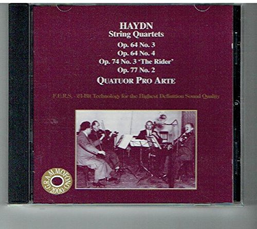 Haydn String Quartets Op.64 No.3 & No.4 - Op.74 No.3 'The Rider' - Classical Music CD for Relaxation, Study & Dinner Parties