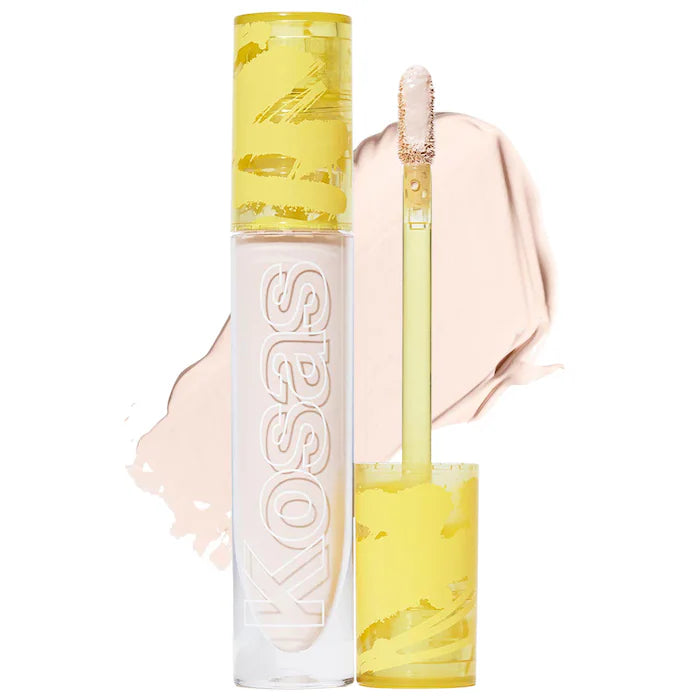 Kosas Corrector Revealer Super Creamy + Brightening Concealer with Caffeine & Hyaluronic Acid – Dark Circle Treatment for Under Eyes, Perfect for Daily Makeup & Skincare Routine