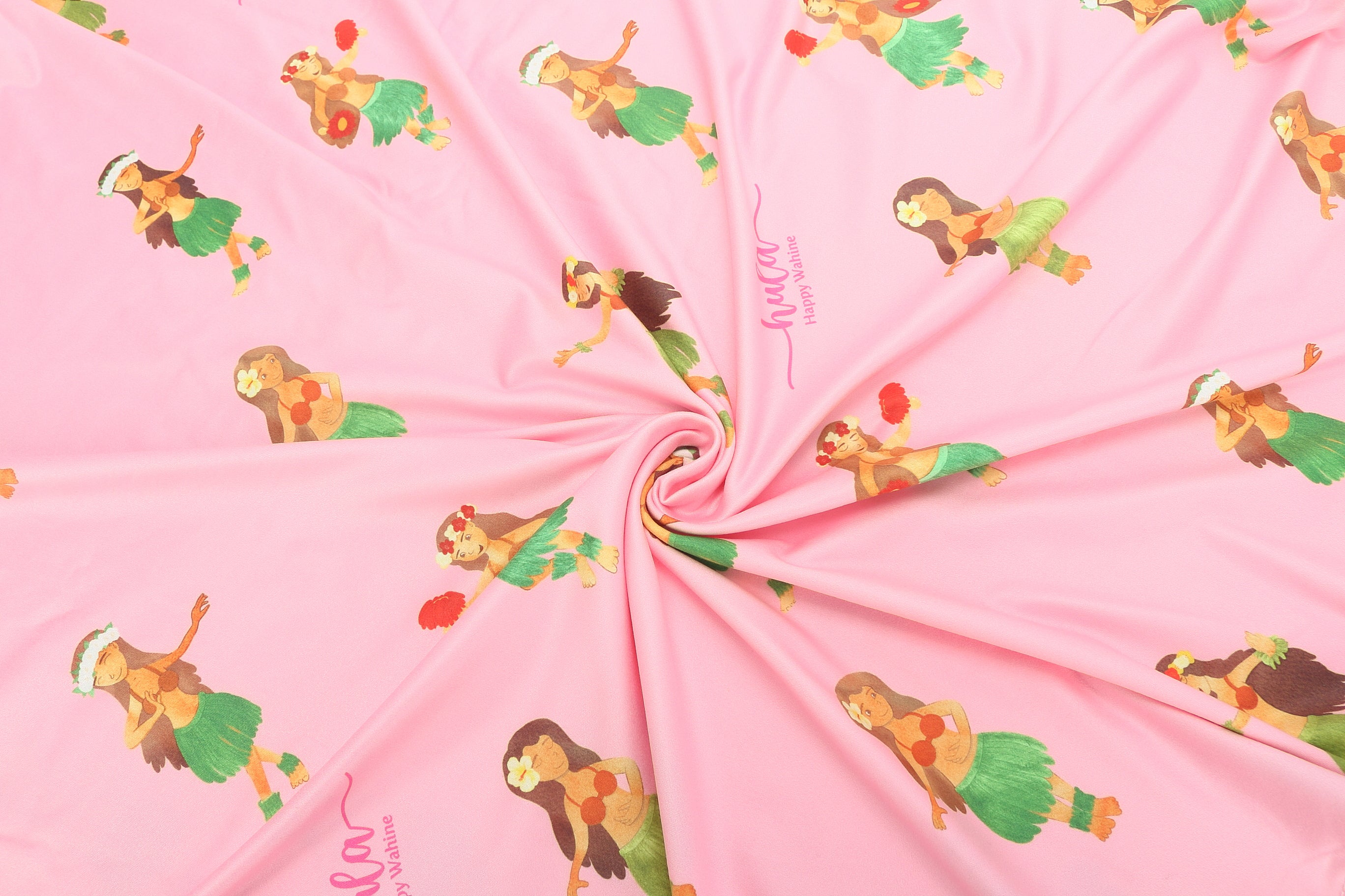 Baby Car Seat Cover for Nursing - Breathable Hula Girl Pink Design | Perfect for Breastfeeding, Sun Protection & Privacy in Cars, Strollers & Public Places
