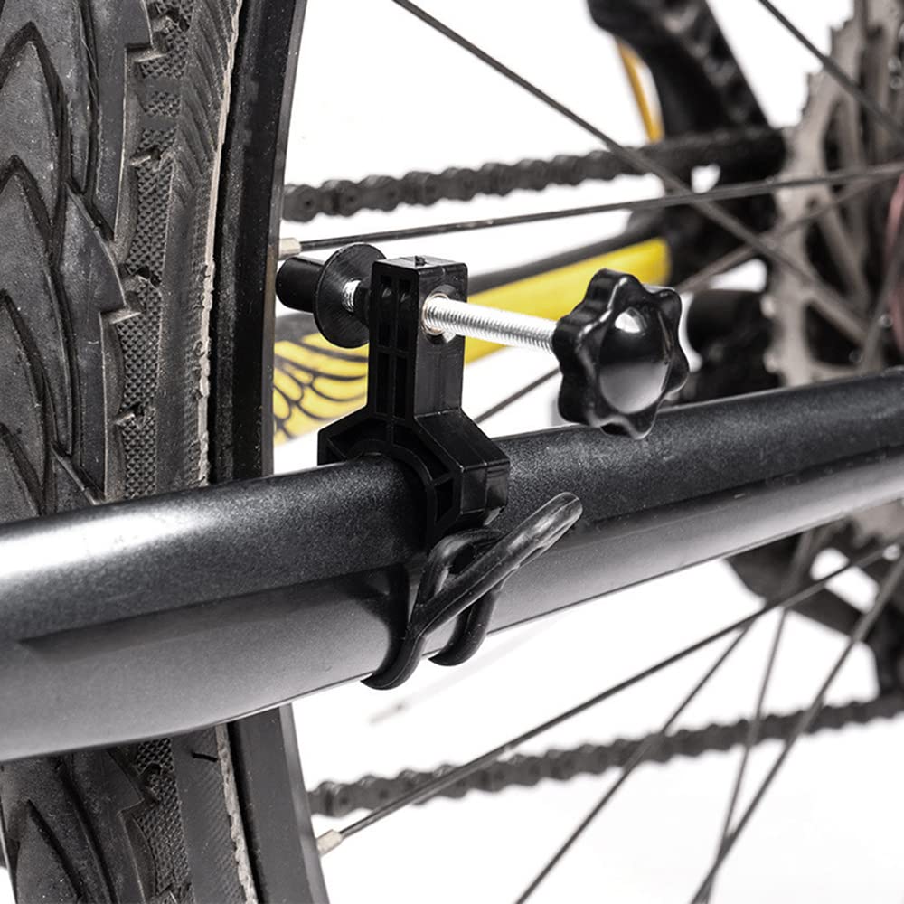 Mini Bicycle Wheel Truing Stand - Professional Bike Rim Adjustment Tool for MTB & Road Bikes | Essential Wheel Repair Kit for Cyclists & Mechanics | Perfect for Home Garage, Bike Shops & DIY Maintenance