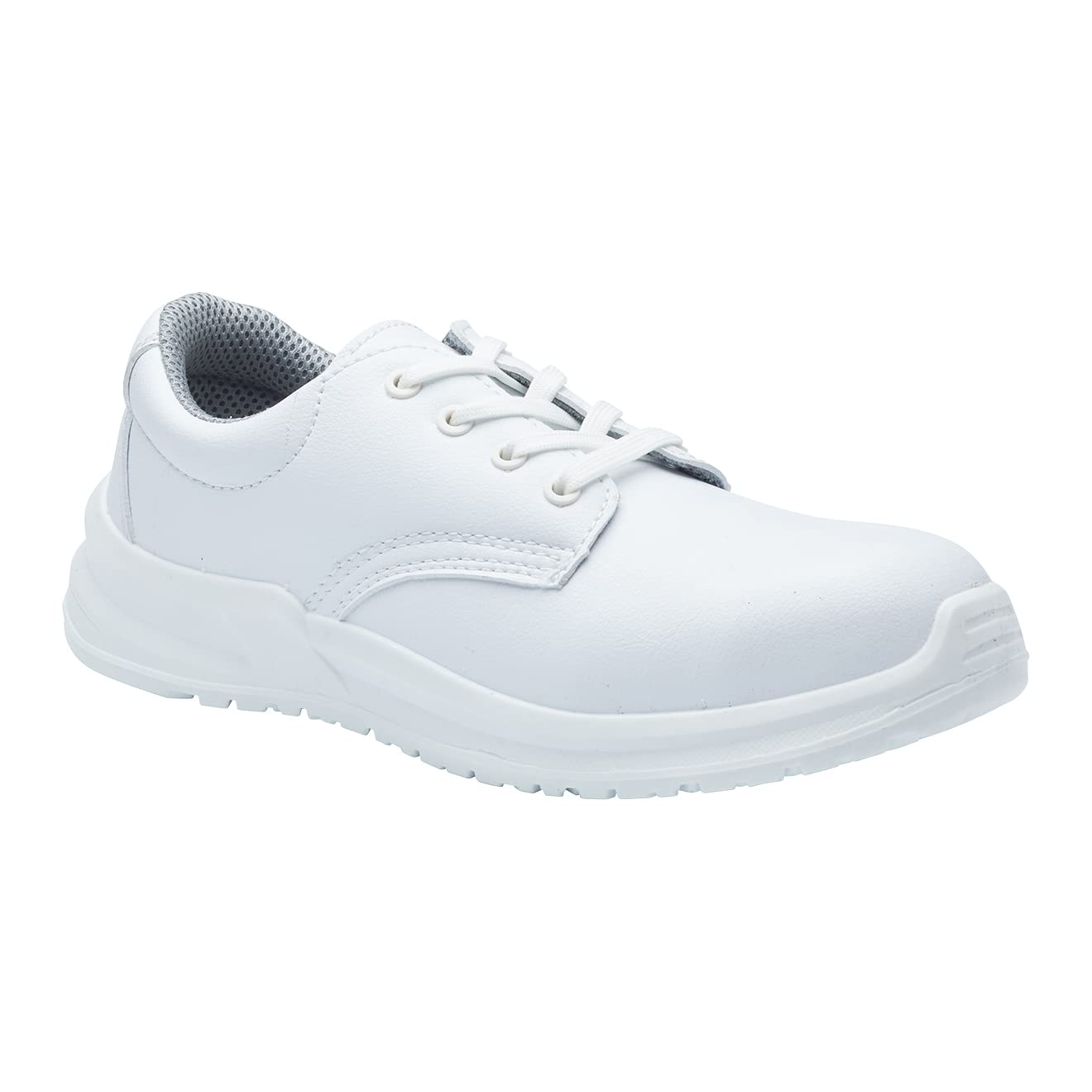 Blackrock Steel Toe Safety Shoes for Men & Women - Non-Slip Work Boots for Chefs, Nurses & Industrial Workers | OSHA Compliant, Orthopedic Support, Kitchen & Catering Footwear - Size 8 (Ideal for Restaurant, Hospital & Construction Work Environments)