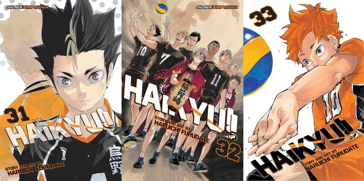 Haikyu!! Manga Collection Volumes 31-40 by Haruichi Furudate - Complete 10-Book Set | Perfect for Anime Fans, Volleyball Enthusiasts & Manga Collectors