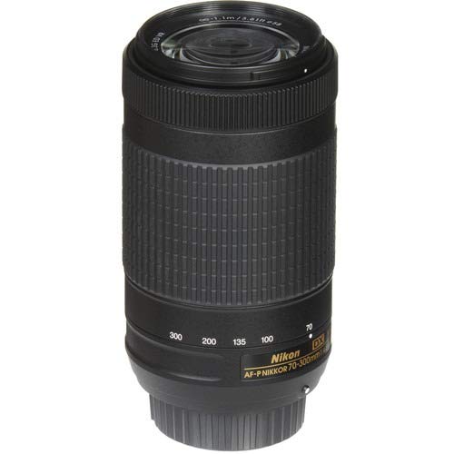 Nikon AF-P DX NIKKOR 70-300mm f/4.5-6.3G ED VR Lens for Nikon DSLR Cameras - Perfect for Wildlife, Sports & Travel Photography