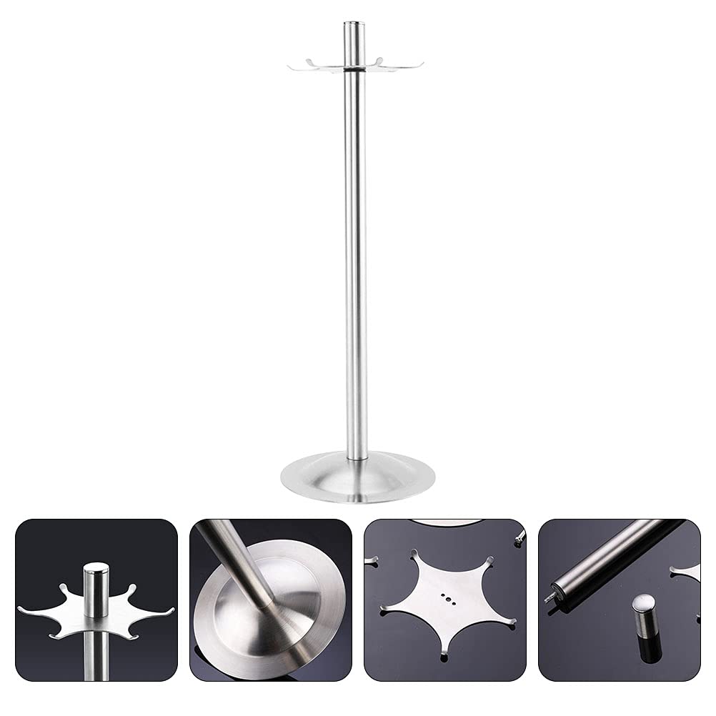 Uonlytech Rotating Kitchen Cutlery Rack - Spatula & Spoon Organizer, Shovel Hook Holder for Kitchenware Storage | Perfect for Organizing Utensils in Small Kitchens & Saving Counter Space