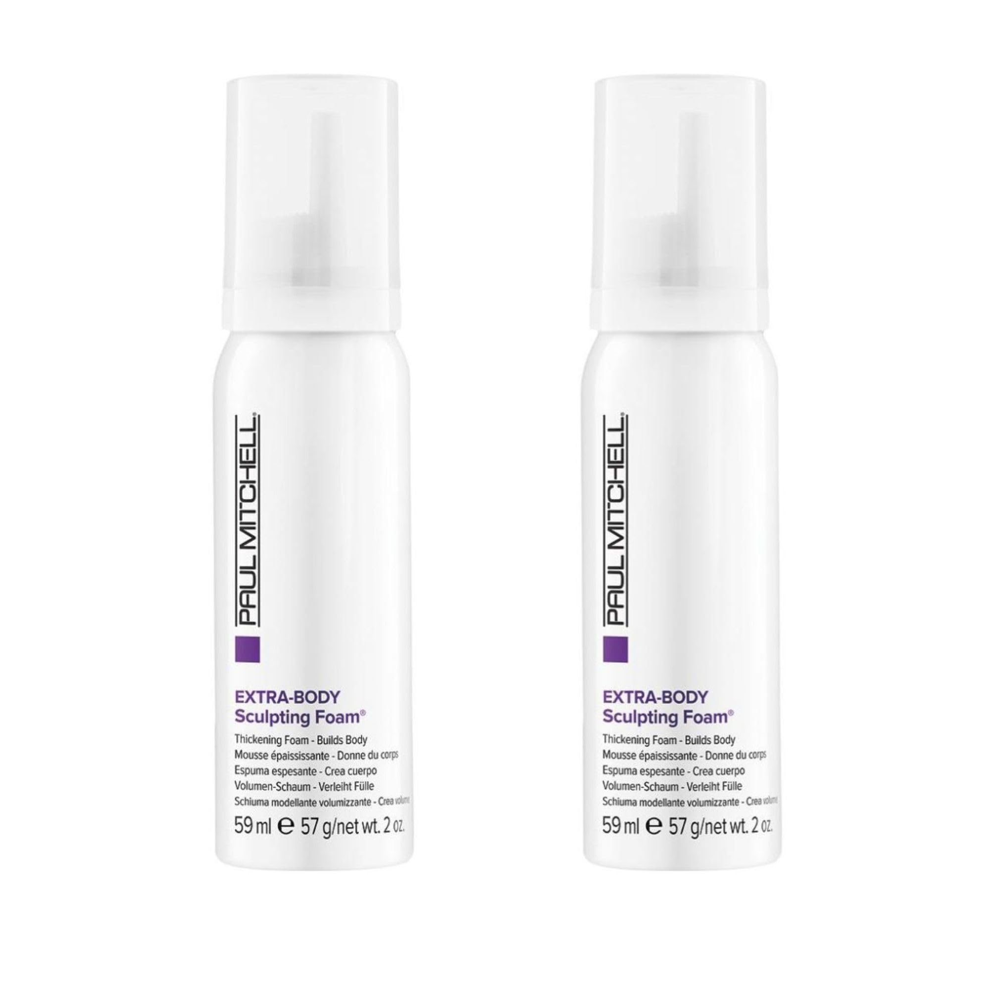 Paul Mitchell Extra-Body Sculpting Foam for Fine Hair - Volumizing & Thickening Styling Foam for Fuller, Bouncier Hair - Perfect for Daily Use & Special Occasions