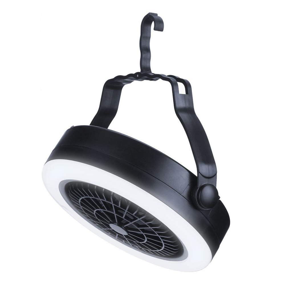 LIOOBO Multifunctional USB Camping Tent Lamp with Fan - Portable LED Lantern Light for Outdoor Travel, Hiking, Backpacking & Emergency Use | Home Accessories & Household Essentials