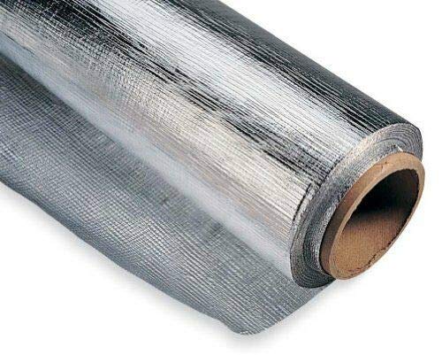 3ft x 90ft Reflective Insulation Roll - Solid Radiant Vapor Barrier for Sauna, Grow Room, Greenhouse & Home Insulation - Heat Reflective Foil for Energy Efficiency & Temperature Control