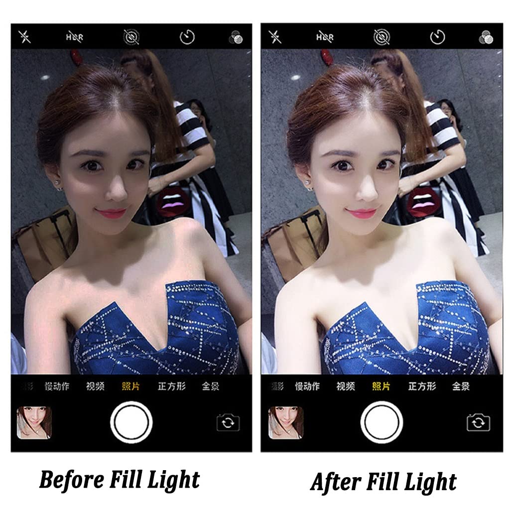 6-in-1 LED Ring Light Kit with Extendable Tripod & Phone Holder - 18