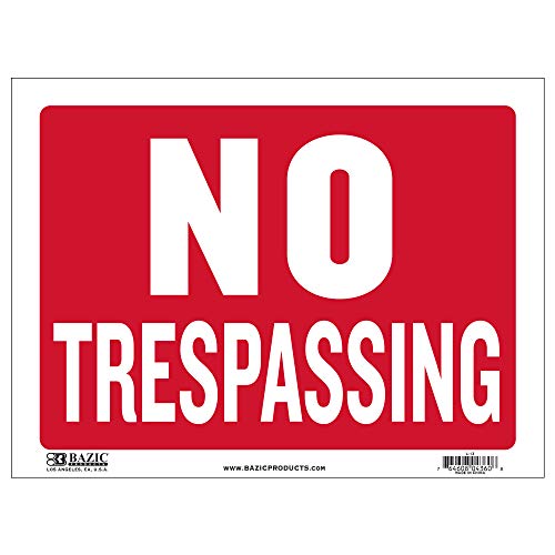 No Trespassing