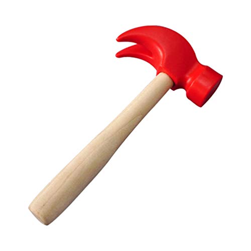TOYANDONA Wooden Hammer Toy for Kids - Pretend Play Tool Set, Educational Pounding & Hammering Toy for Toddlers - Perfect for Role Play, DIY Projects, and Early Learning Development