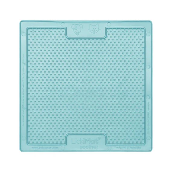 LickiMat Soothing Dog Lick Mat - 4 Pastel Colors for Anxiety Relief & Slow Feeding - Perfect for Grooming, Bath Time, and Mealtime Stress Relief