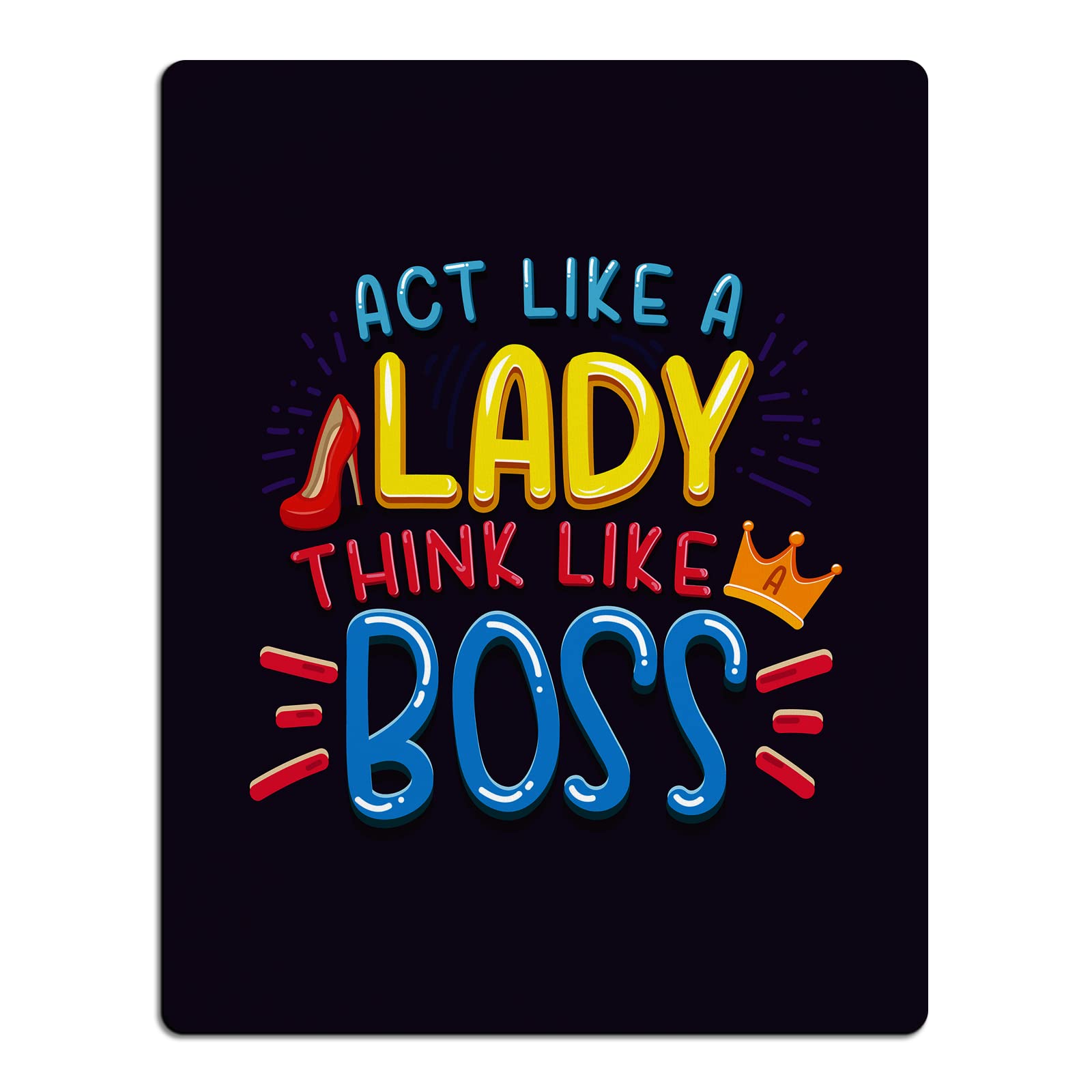Cute Small Mouse Pad for Wireless Mouse & Laptop - 5.5