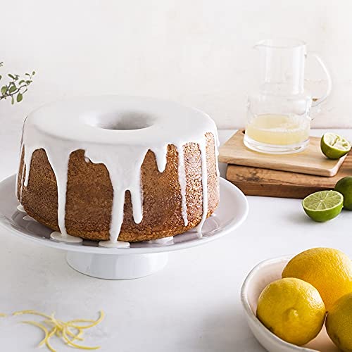 Angel Food Cake Pan - Non-Stick Procast Baking Pan for Homemade Cakes, Perfect for Birthday Parties, Weddings & Family Gatherings