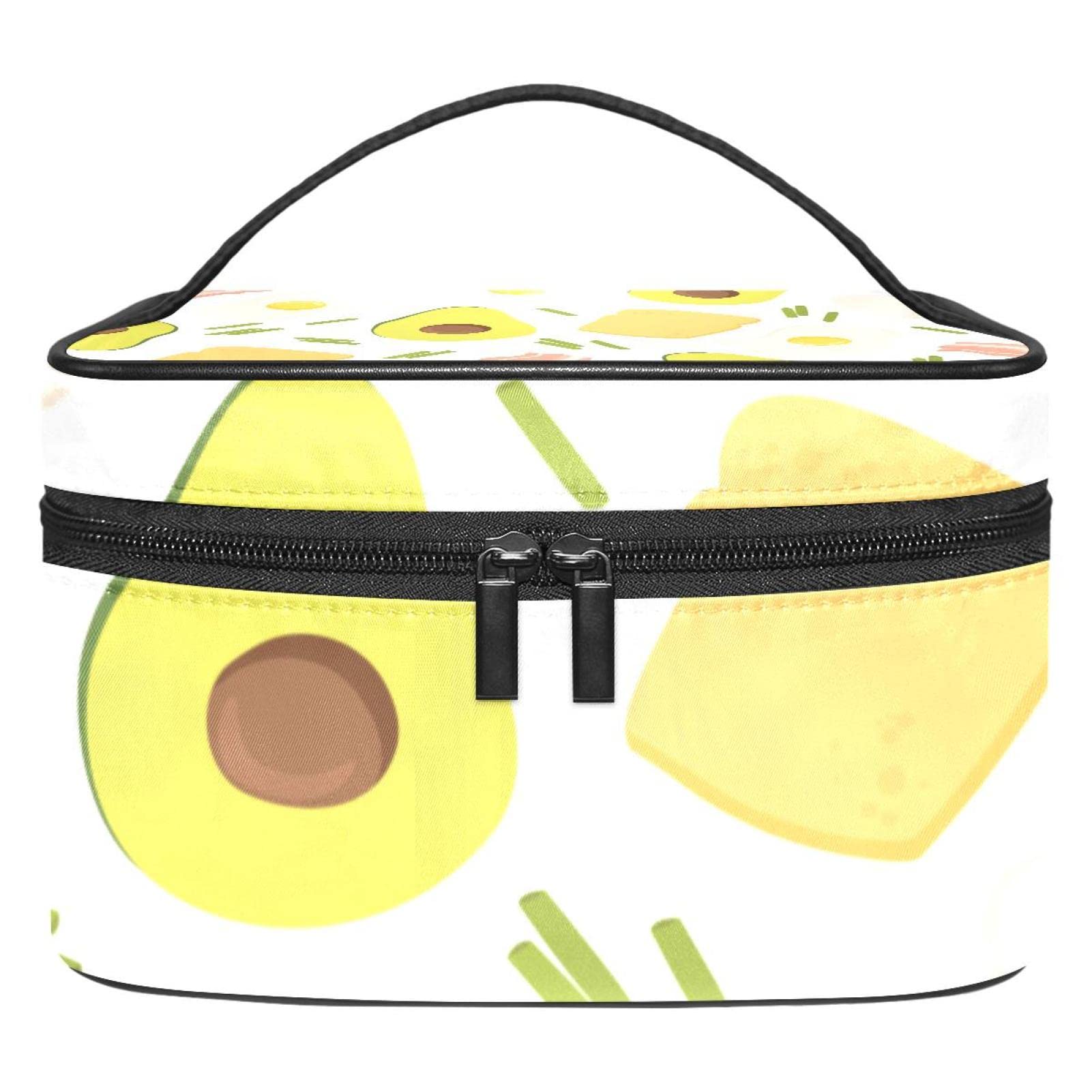 Avocado Egg-Shaped Cosmetic Makeup Storage Box & Travel Toiletry Bag for Women & Girls - Perfect for Travel, Home Organization & Gift Giving