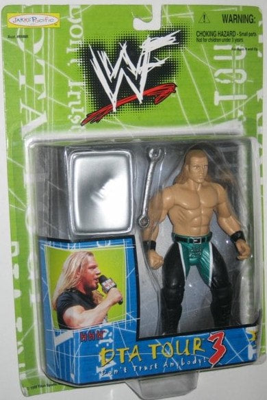 1999 WWF Jakks Pacific DTA Tour Series 3 Triple H Wrestling Action Figure - Exclusive Collectible for WWF Fans & Wrestling Memorabilia Enthusiasts - Perfect for Display, Gifts, and Nostalgic Collections
