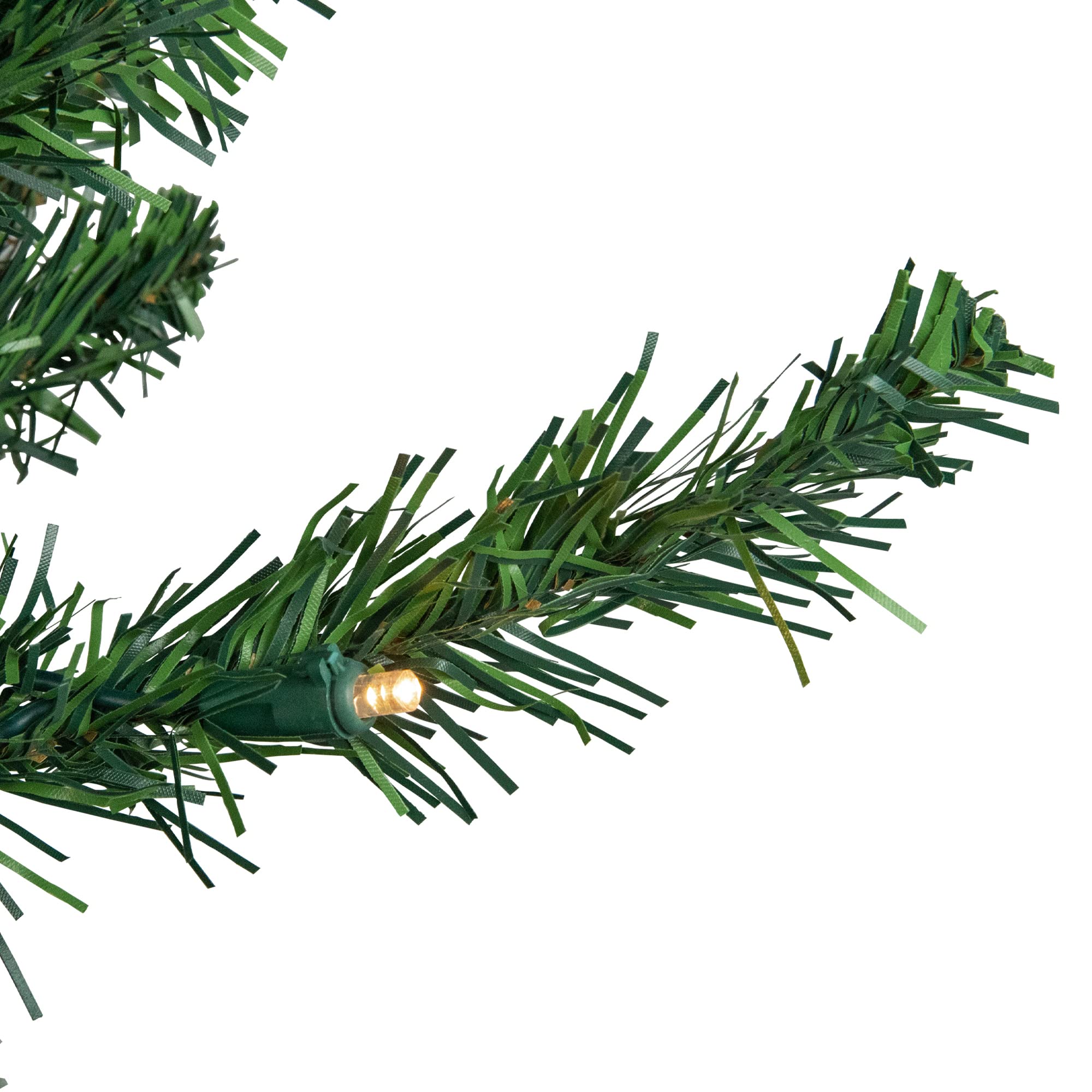 6 ft Pre-Lit Artificial Christmas Tree - Northern Balsam Fir Pencil Tree with 21