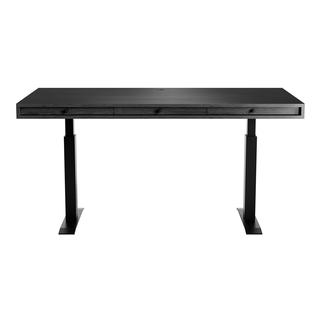 Adjustable Height Office Desk with JFK Design - Ergonomic Workstation for Home & Office Use - Perfect for Remote Work, Study & Gaming