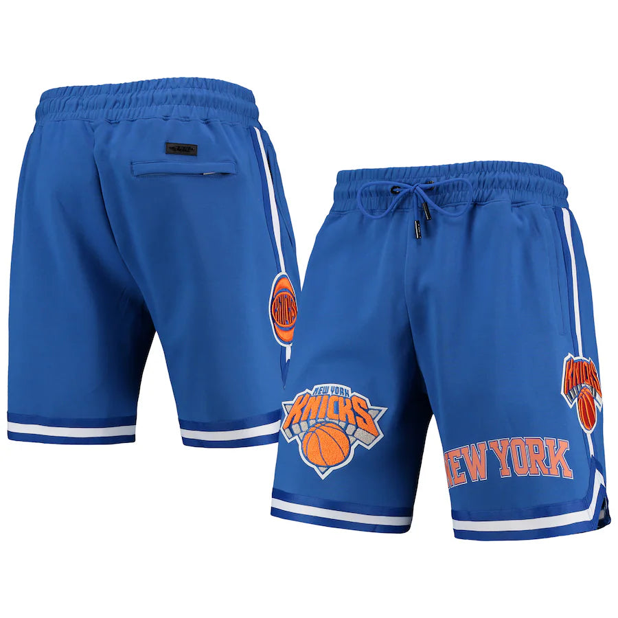 Pro Standard Blue Chenille Shorts for Men - Soft & Comfortable Athletic Shorts for Workout, Lounge & Casual Wear