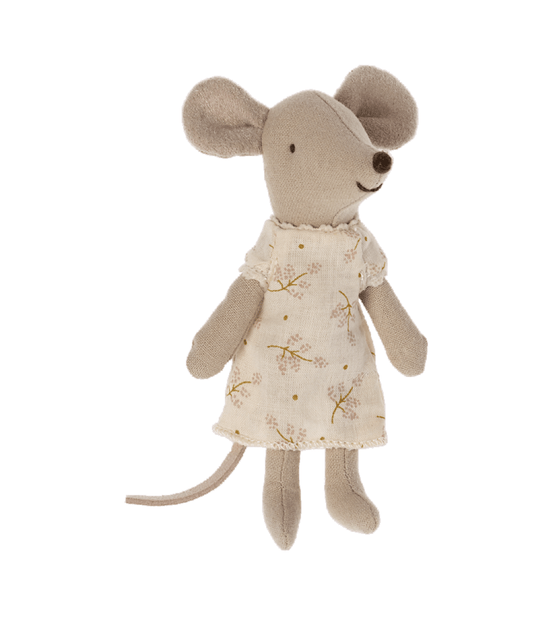 Maileg Little Sister Mouse Nightgown - Soft & Comfortable Sleepwear for Kids | Perfect for Bedtime & Playtime