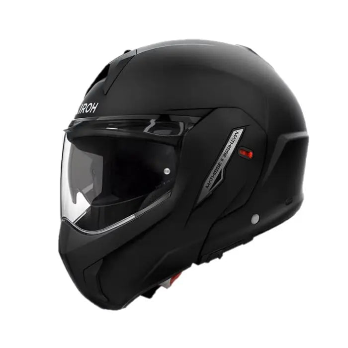 Airoh Mathisse 2 Color Matt Black Motorcycle Helmet - Lightweight DOT Certified Full Face Helmet for Men & Women - Perfect for Street Riding, Racing & Commuting