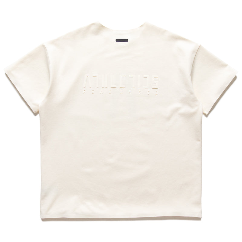 Fear of God Athletics x Adidas Quick Dry Jersey T-Shirt - Cream White | Moisture Wicking Performance Tee for Gym & Casual Wear
