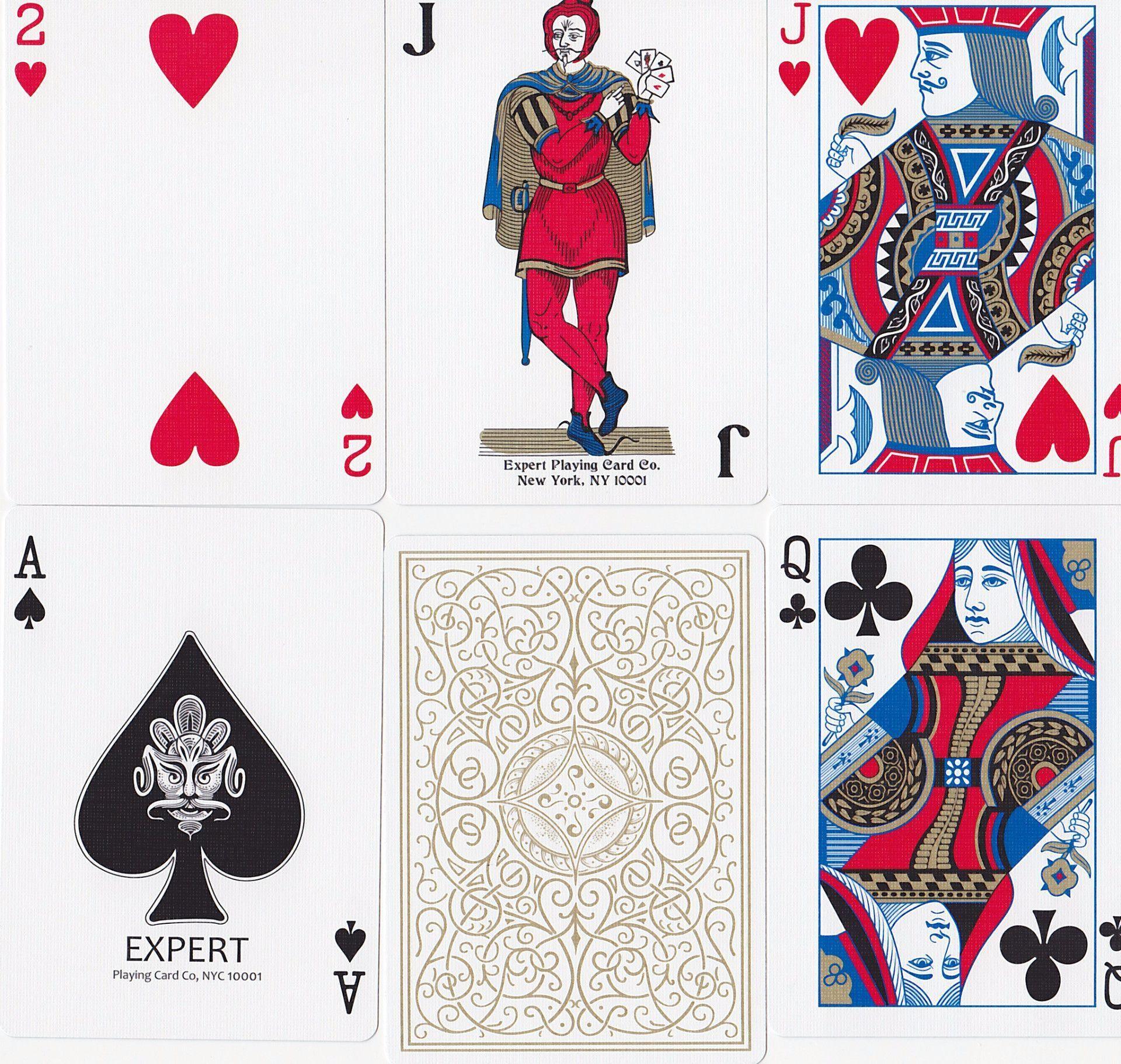 Premium Classic Gold Playing Cards - Elegant & Durable for Poker, Blackjack, Magic Tricks & Casino Nights