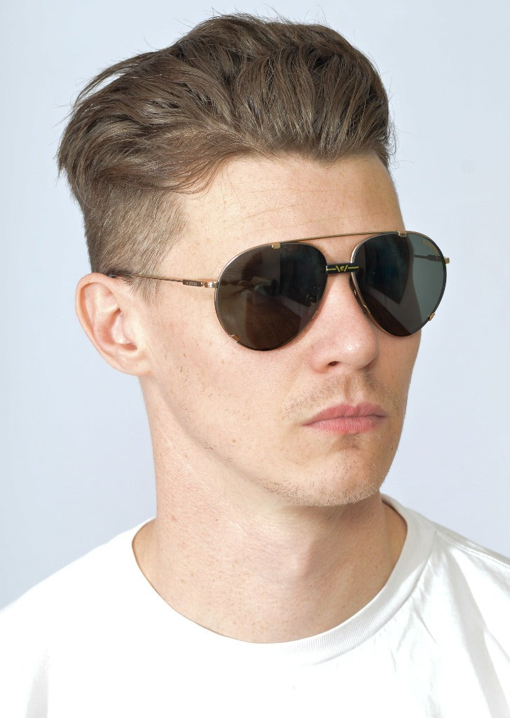 Carrera 5463 40mm Sports Sunglasses for Men & Women - UV Protection Polarized Cycling Running Driving Glasses for Outdoor Activities