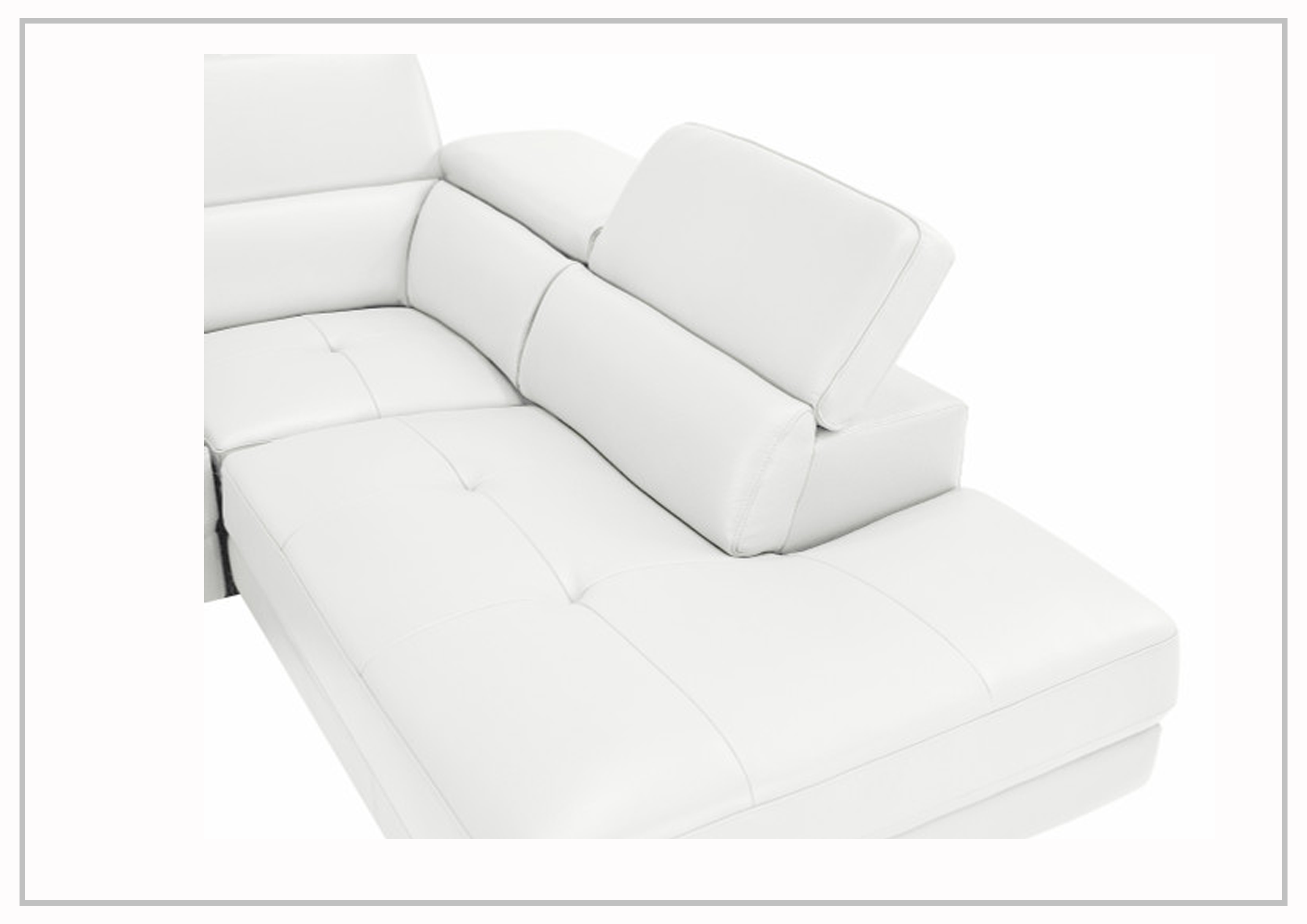 Gio Italia Cavour Mansion L-Shaped Italian Leather Sectional Sofa - Luxurious Modern Living Room Furniture for Home Theater & Family Gatherings