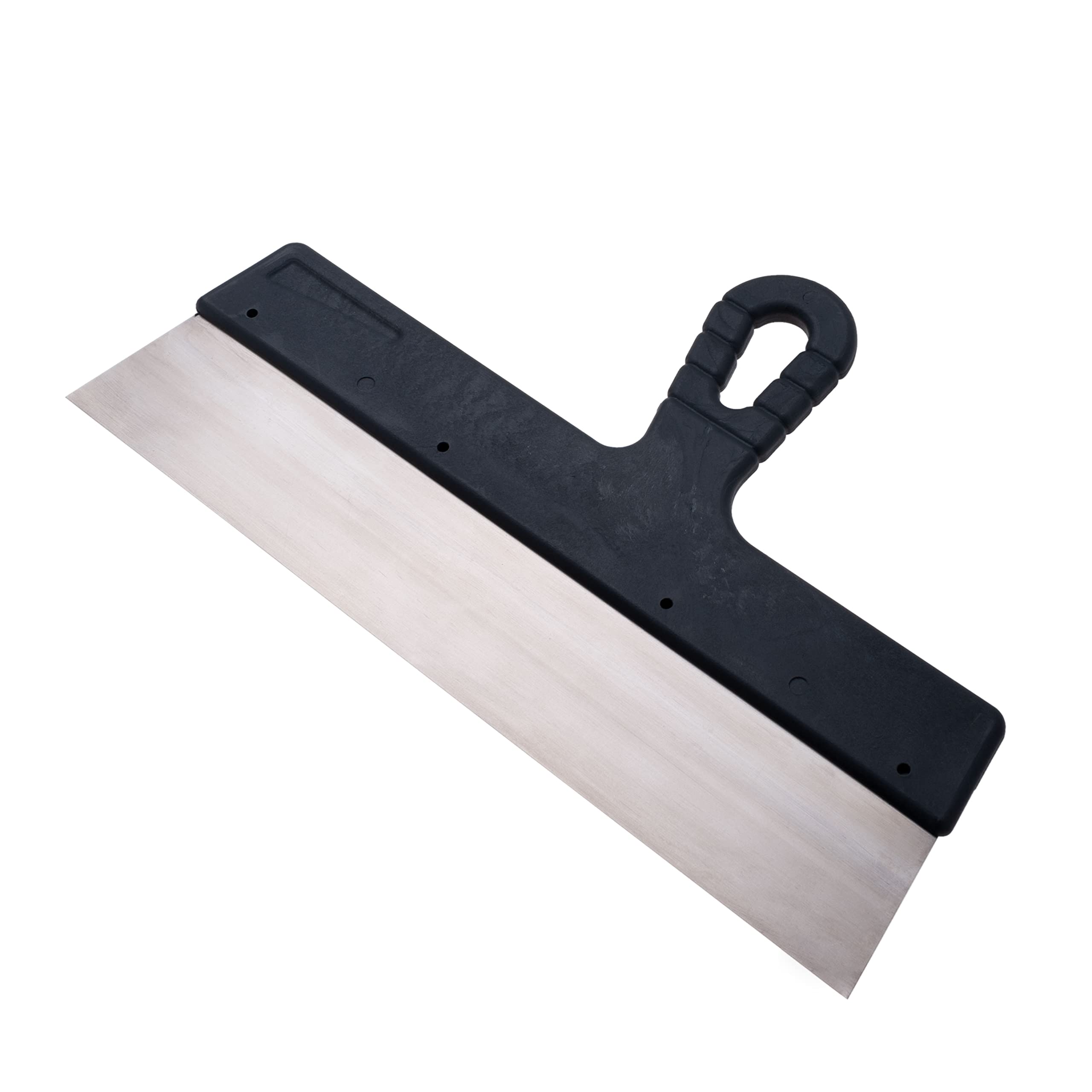 350mm Wide Stainless Steel Drywall Mud Spatula - Flexible Putty Knife for Plastering, Taping, Wallpaper Scraping & Paint Removal - Perfect for DIY Home Renovation & Professional Construction Projects (1 Piece)
