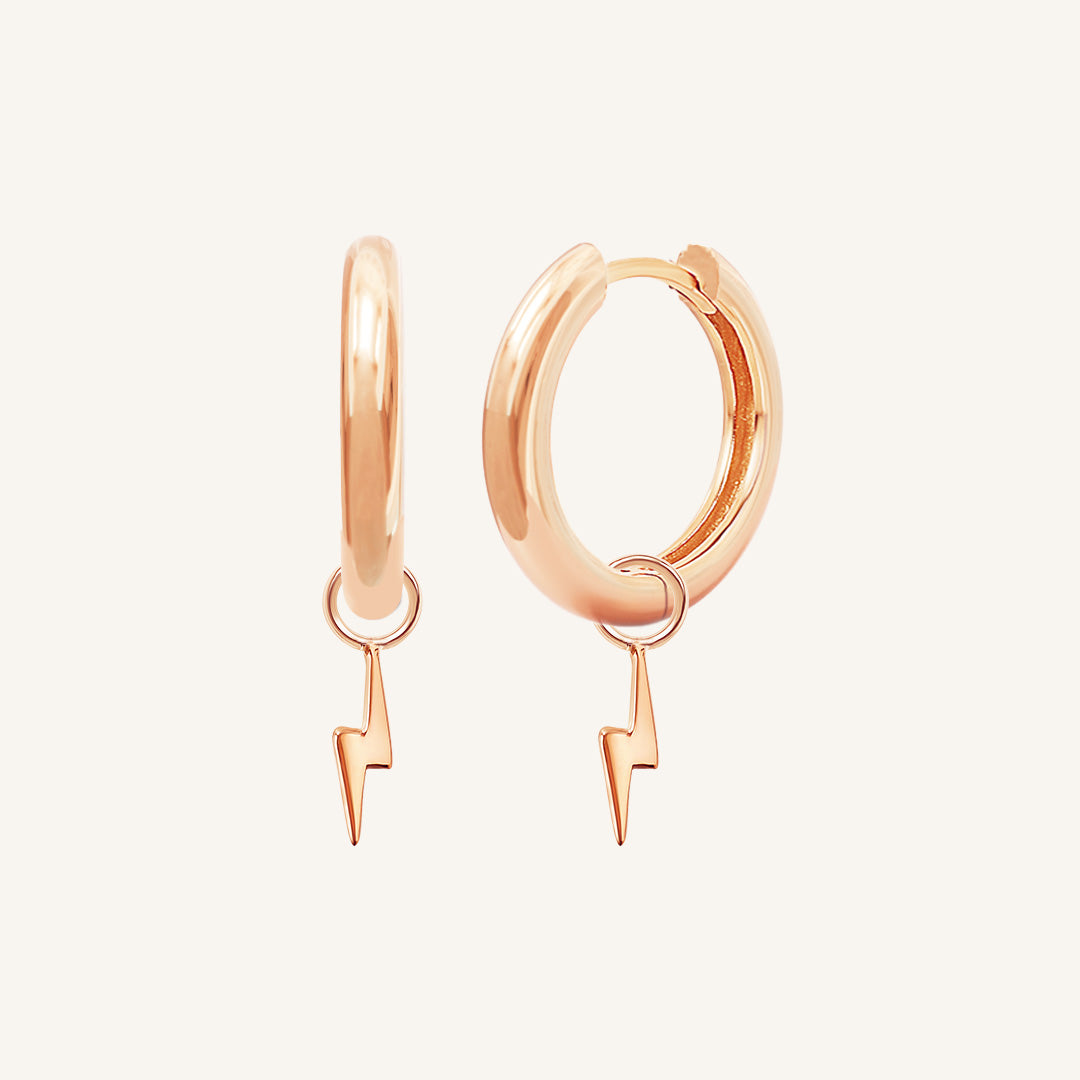 Ignite Plain Hoops Earrings for Women - Minimalist Gold & Silver Hoop Earrings - Everyday Wear, Office & Party Jewelry