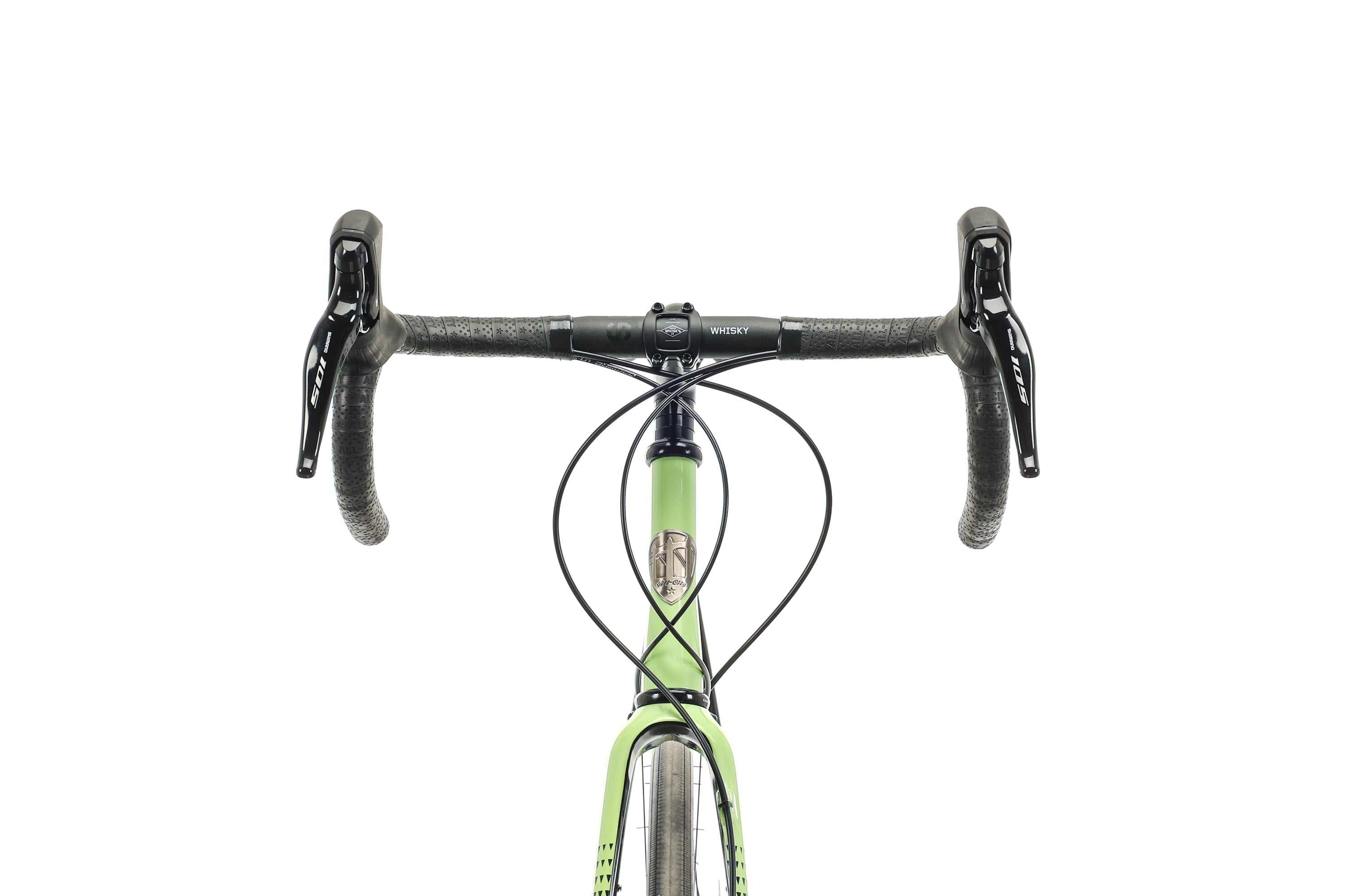 All City Zig Zag 105 Road Bike 2023 - 58cm Lightweight Aluminum Frame with Shimano 105 Groupset | Perfect for Commuting, Fitness Riding & Weekend Adventures
