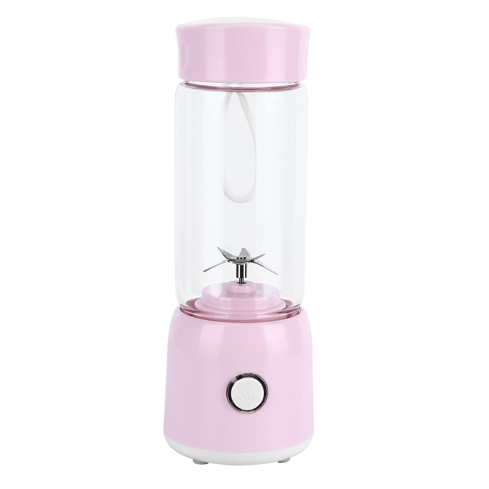 USB Rechargeable 350ml Mini Blender & Juicer - Portable Electric Personal Blender for Smoothies, Shakes & Juicing - Perfect for Home, Office & Travel - Compact Kitchen & Fitness Companion