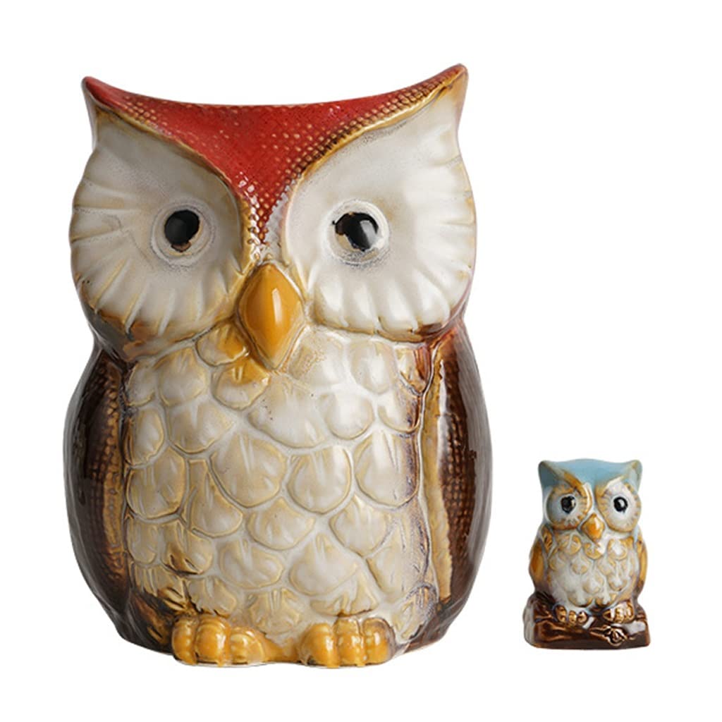 Owl Pen Holder - Stylish Desk Organizer for Pens, Pencils, Brushes & Makeup Tools | Perfect for Office, School & Home Decor