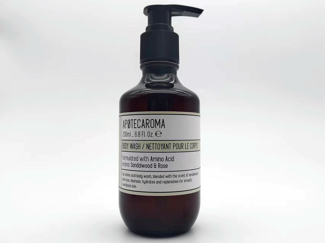 APOTECAROMA 24 Pack Body Wash with Pressure Pump Bottles - 6.8oz/200ml Each - Moisturizing Shower Gel for Men & Women - Perfect for Home, Gym, Travel & Hotel Use
