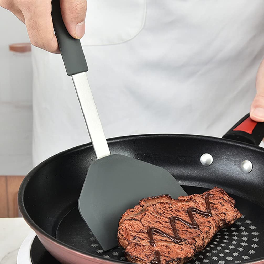 Premium Silicone Spatula Set - Non-Stick Heat-Resistant Kitchen Utensils for Baking, Cooking & Mixing - Stainless Steel Core Cooking Spatulas - Perfect for Woks, Pans & Food Prep - Essential Kitchen Gadgets for Home Chefs