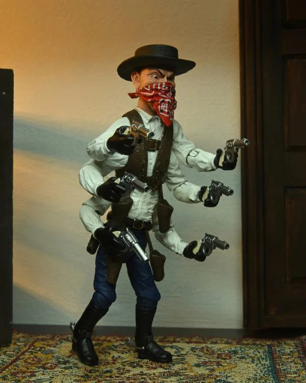 Puppet Master Ultimate Six Shooter & Jester Two Pack Action Figure Set - Horror Movie Collectibles for Display & Role Play Scenes