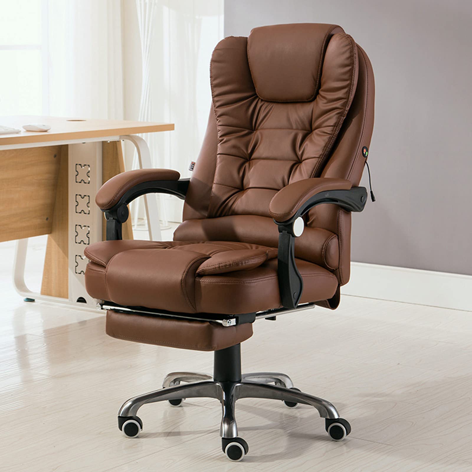 YDYBY Ergonomic Gaming Chair with Adjustable Lumbar Support, Headrest & Footrest - Comfortable PC Office Desk Chair for Work & Play - Perfect for Gamers, Remote Workers & Home Office Use